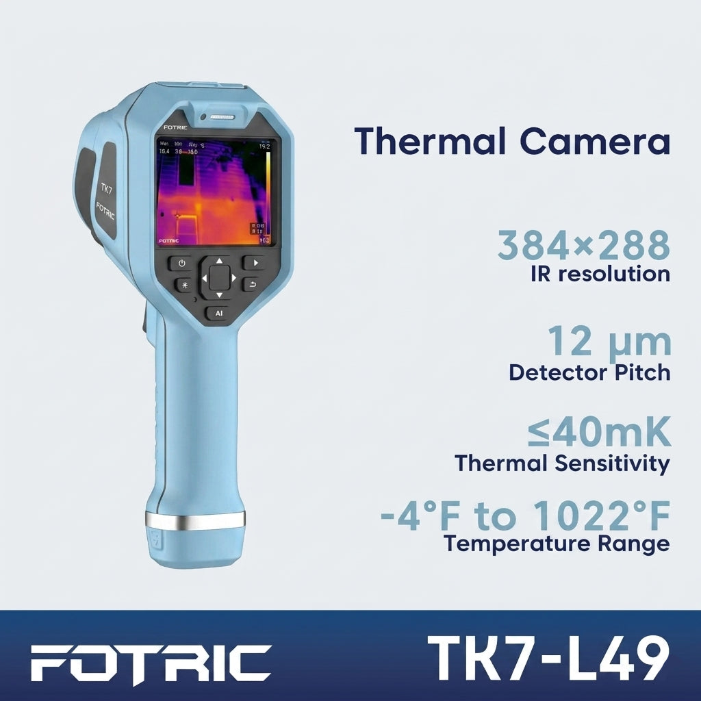 FOTRIC TK7 Termokuvauskamera – Etänäntämä