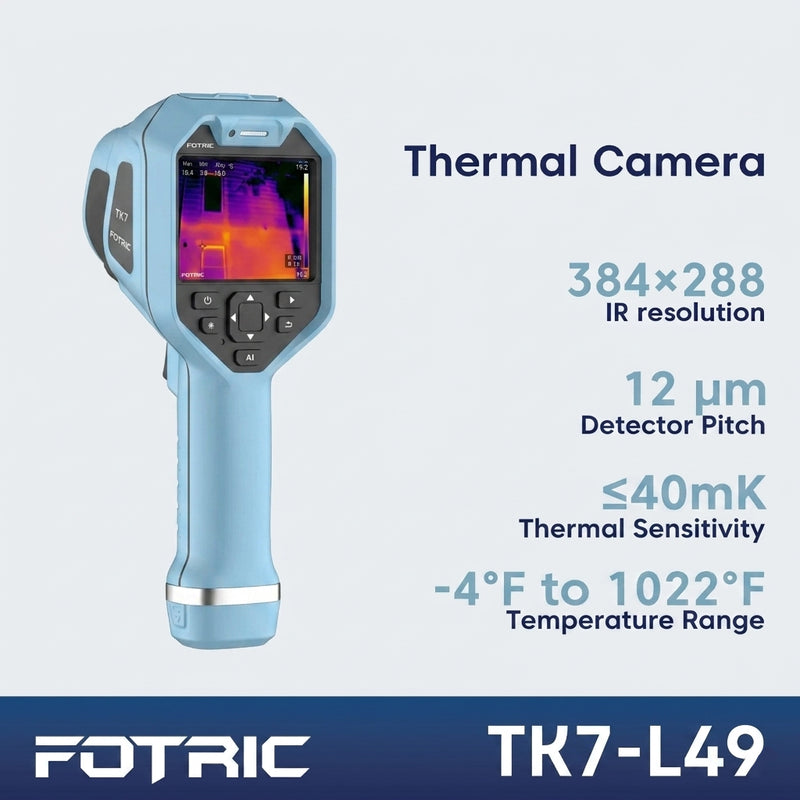 FOTRIC TK7 Termokuvauskamera – Etänäntämä