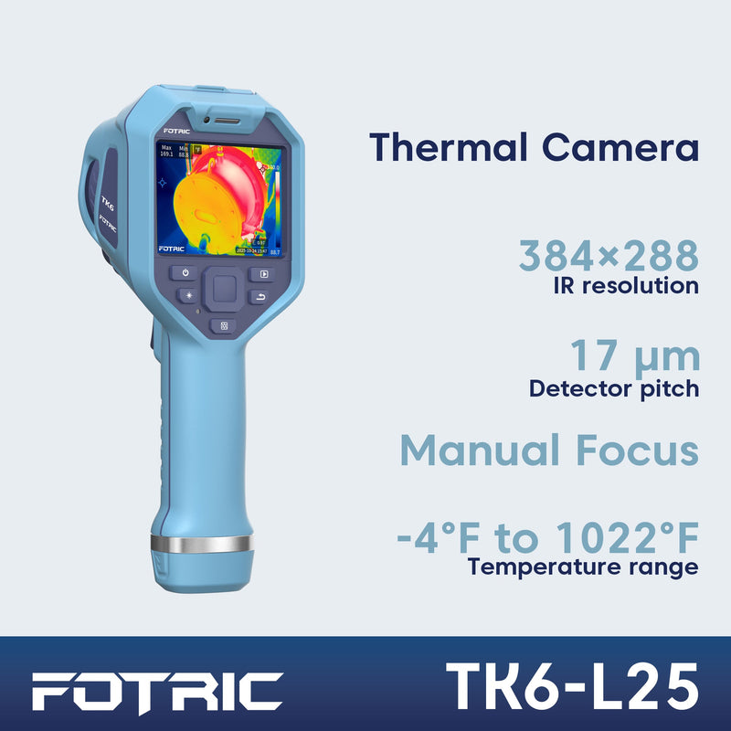 FOTRIC TK6 Termalokuvakamera – Etunäkymä